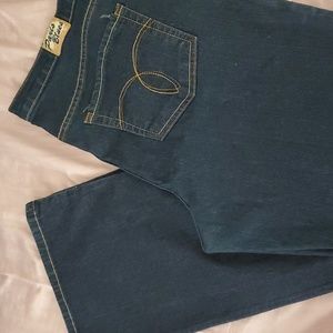 Womens jeans dark blue size 18